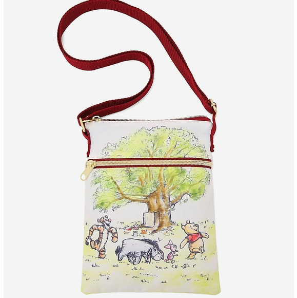 NWT Loungefly Winnie-the-Pooh Passport Crossbody bag